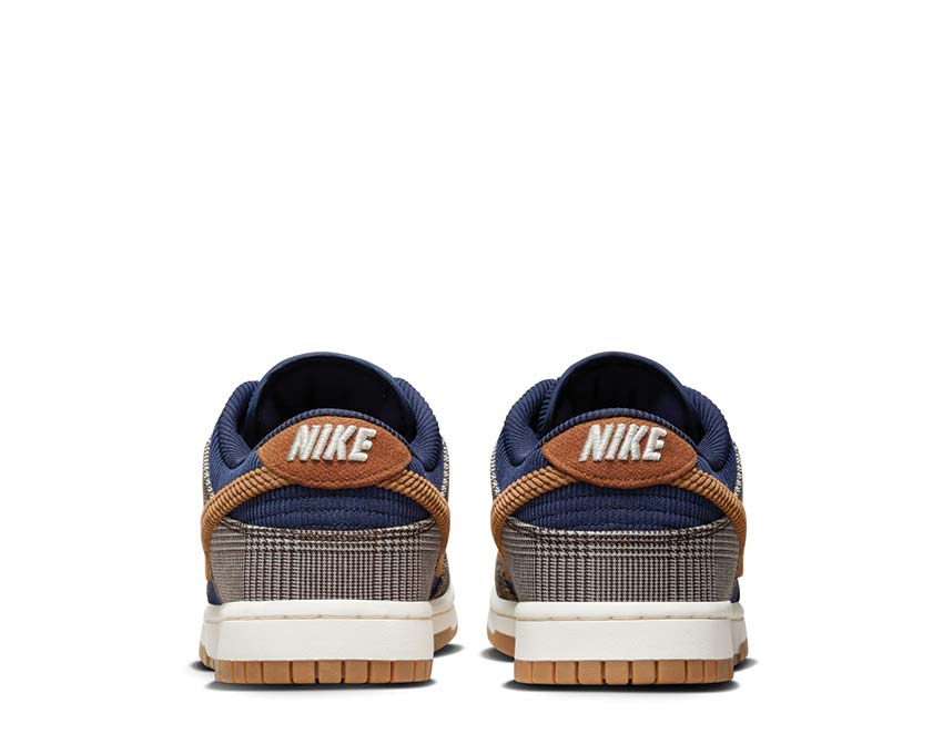 Nike Dunk Low PRM Midnight Navy / Ale Brown - Pale Ivory FQ8746-410