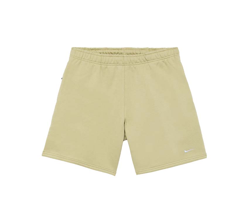 Nike NRG Soloswoosh Fleece Shorts Team Gold / White DV3055-783