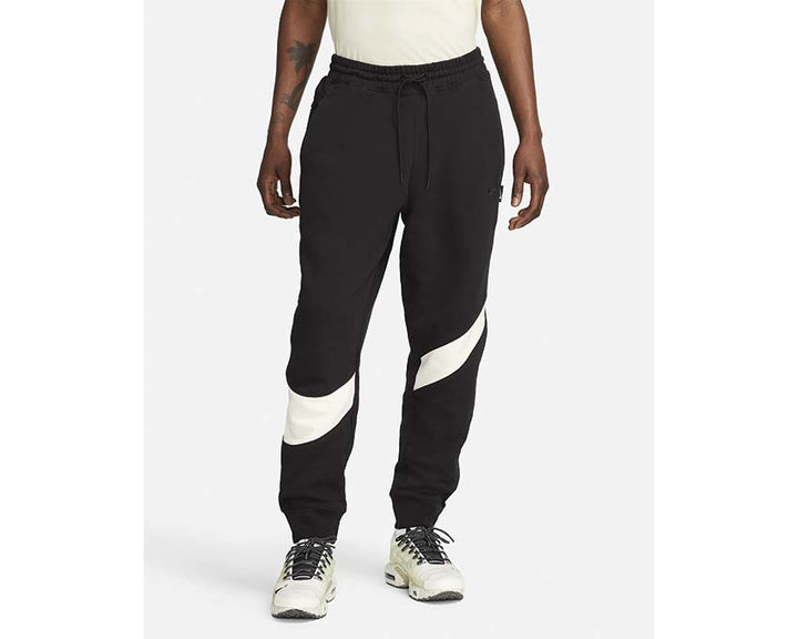 Nike Swoosh Pants Black / Coconut Milk DX0564-013