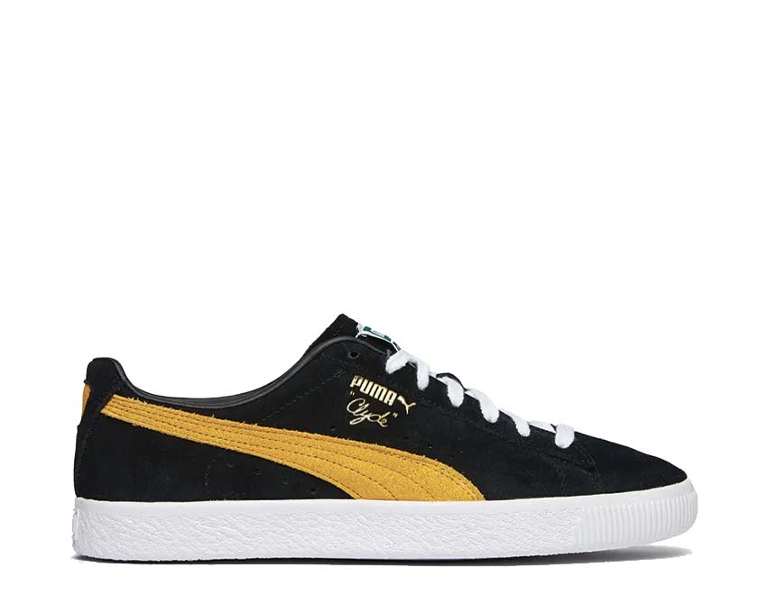 puma rs fast sneakers jr in whiteblack size Black / Yellow Sizzle 391962 05