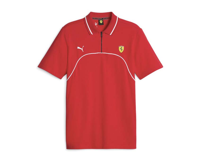 Sander button-down shirt Rosso Corsa 620945 02