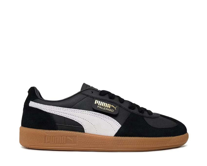 Puma Palermo Leather Black / Feather Gray 396464 03