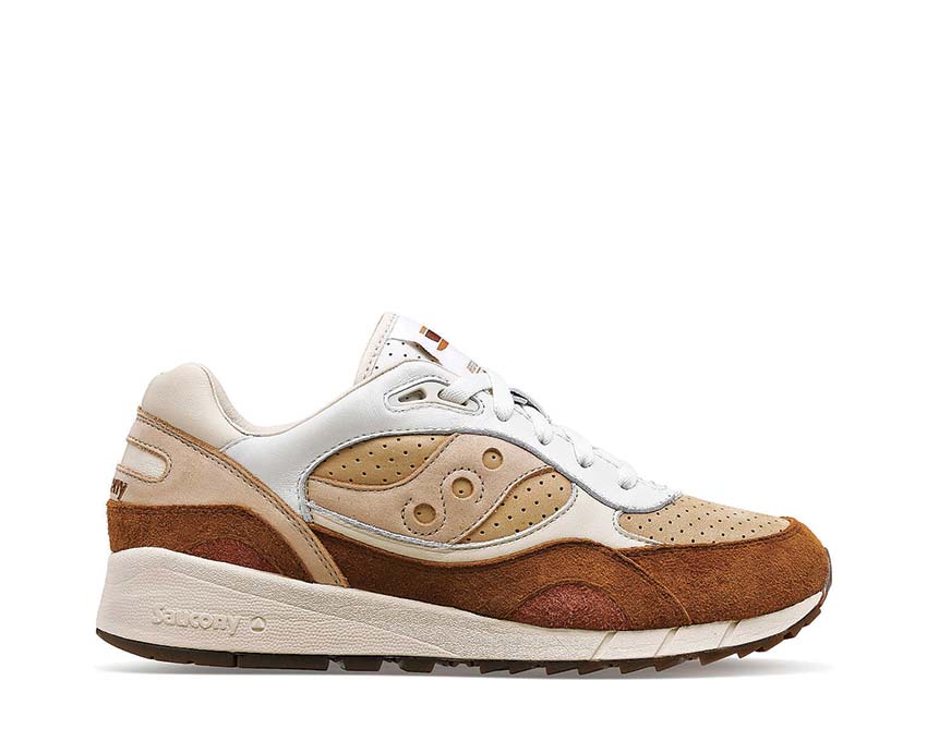 saucony jazz 81 lace up sneakers item White / Brown S70775-1