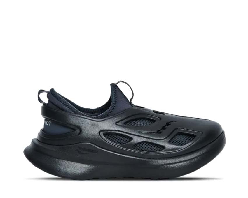 zapatillas de running Saucony pronador constitución media ritmo bajo minimalistas Morpho Black S70828-1