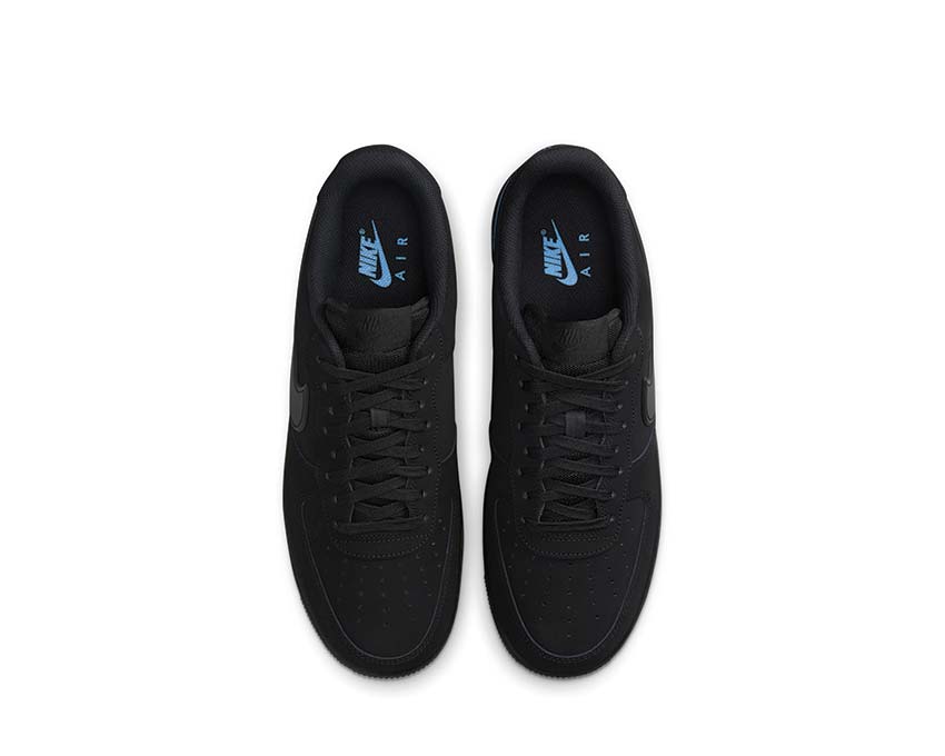 Nike Air Force 1 '07 "Black University Blue"