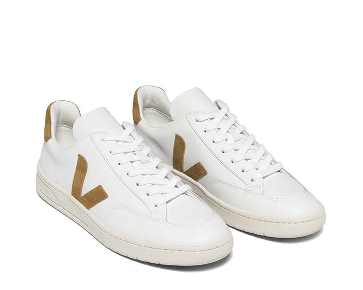 Veja V-12 Leather Veja White and Black V-10 Sneakers XD0202322B