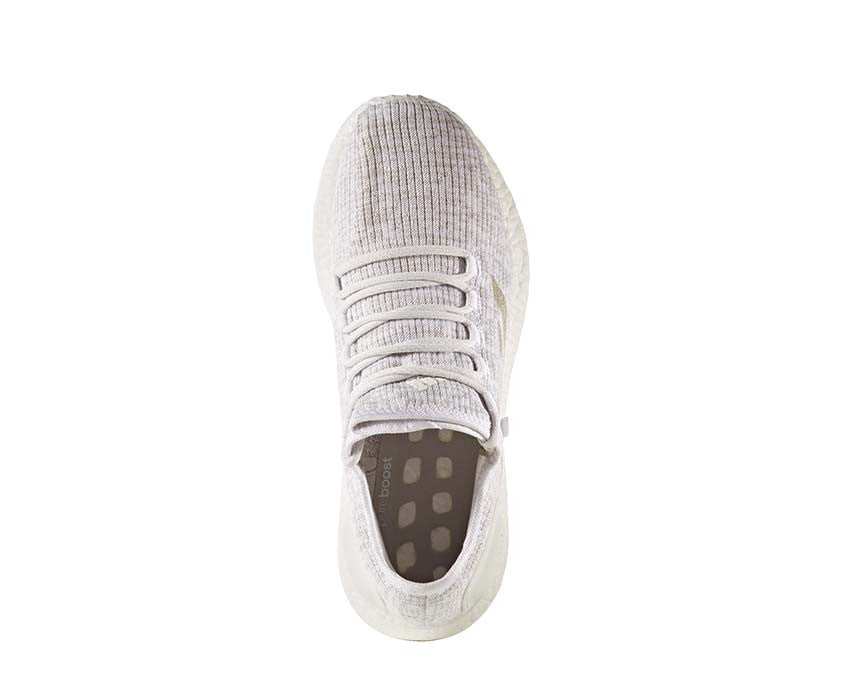 Adidas Pure Boost Light Grey White S81991 - 4