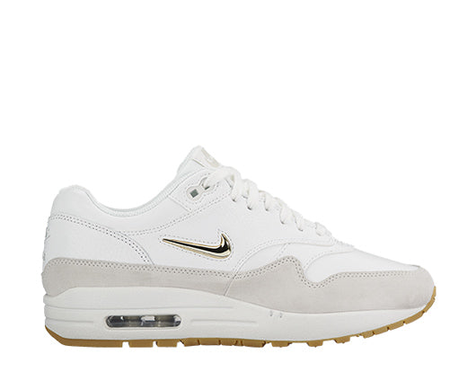 Nike Air Max 1 Premium SC Jewel Wmn's Summit White Metallic Gold AA0512-100