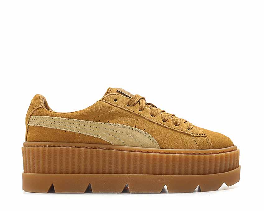 Puma x Fenty Cleated Creeper Golden Brown Suede