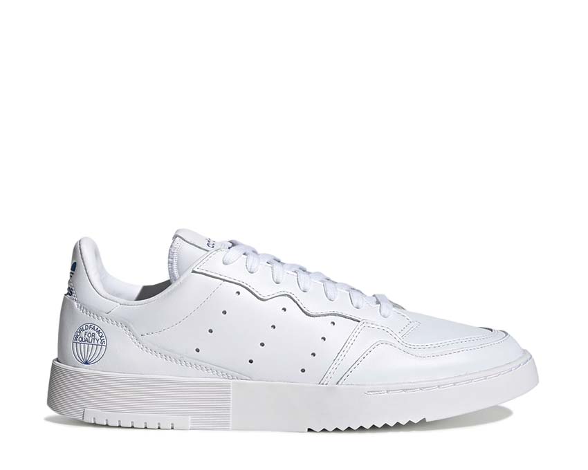 Adidas Supercourt White / White / Bluebird EF5887