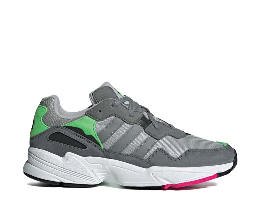 Adidas Yung 96 Grey Two Grey Three Shock Pink F35020