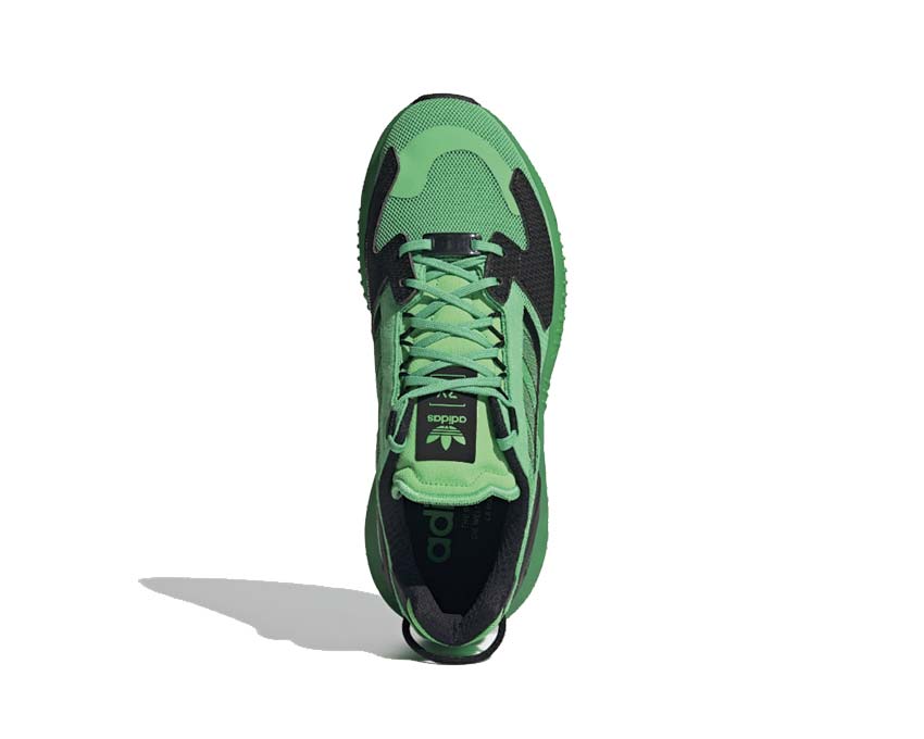 adidas zx 5k boost green 4 black gv7699