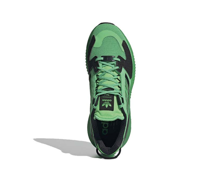 adidas g57953 zx 5k boost green 4 black gv7699