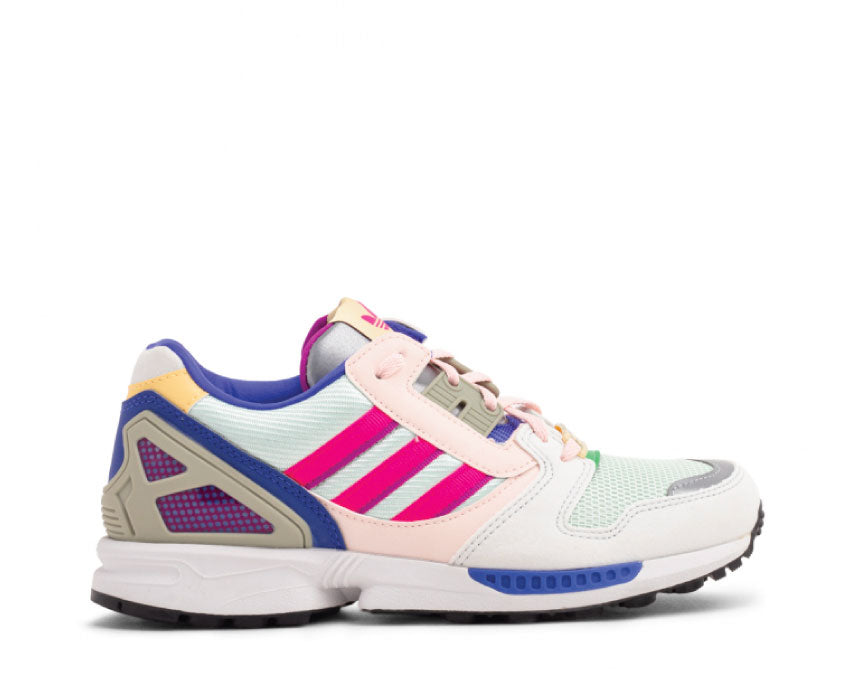 Adidas ZX 8000 Crystal White - Purple - Shock Pink HO2148