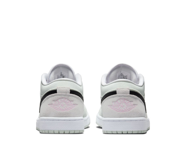 Air Jordan 1 Low SE Barely Green / Black - LT Arctic Pink - White CZ0776-300