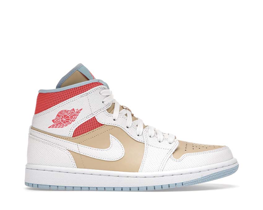 Nike WMNS Air Jordan 1 Mid SE Sesame 27.5cm CZ0774-200-