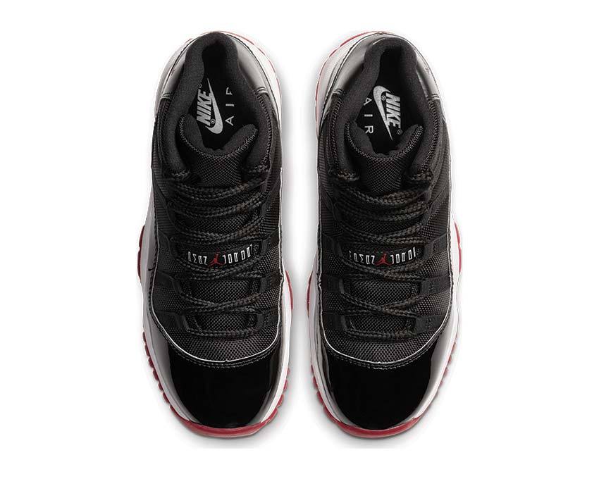 Air Jordan 11 Bred Black True Red White 378038-061