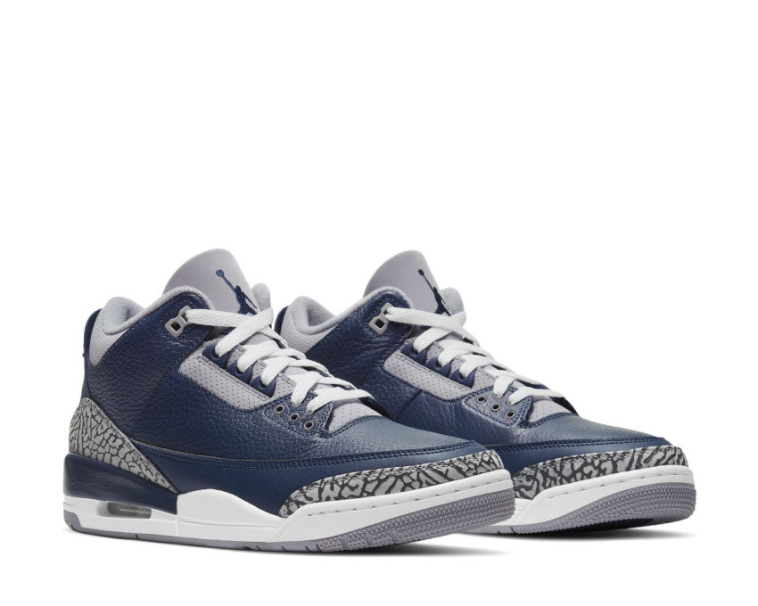 Air Jordan 3 Retro Midnight Navy / White - Cement Grey CT8532-401