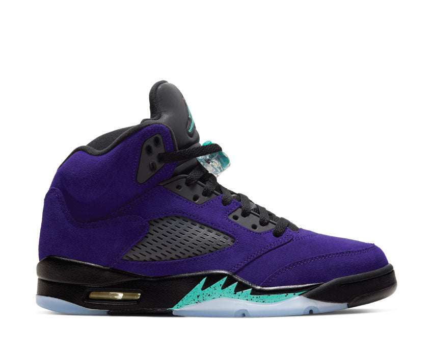 Air Jordan 5 Alternate Grape Grape Ice / Black - Clear - New Emerald 136027-500