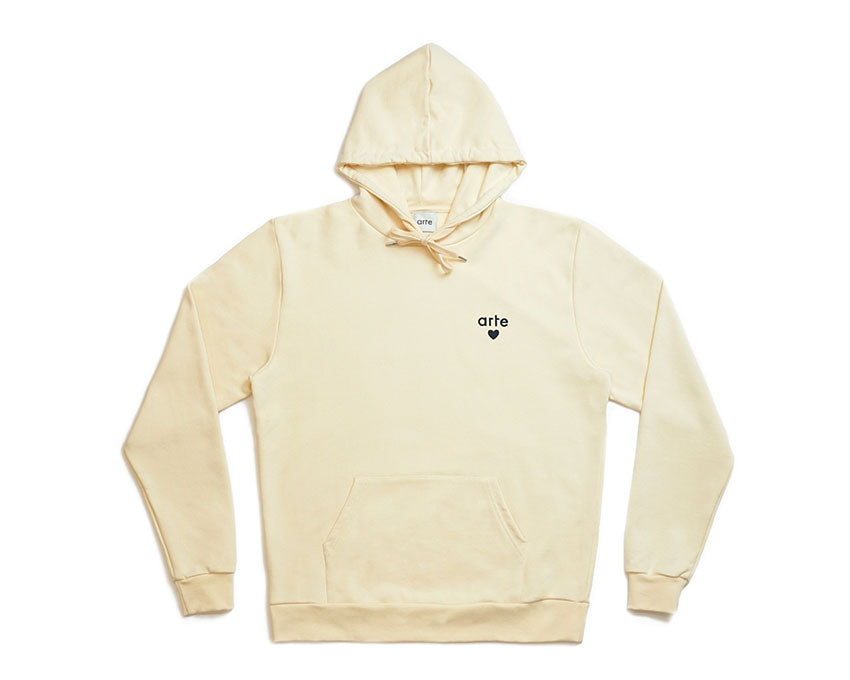 Arte Holden Heart Hoodie Creme SS21-002H