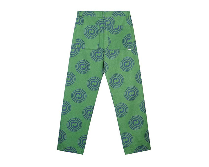 Arte Janco Swirl Pants Green / Navy SS22-024P