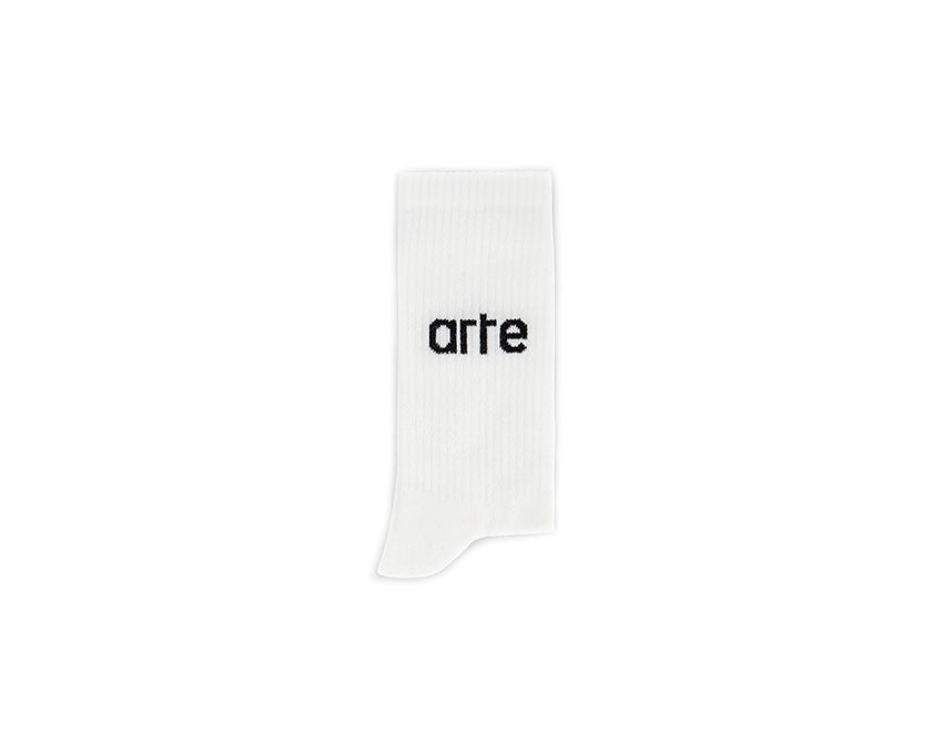 Arte Logo Socks White AW21-150AC