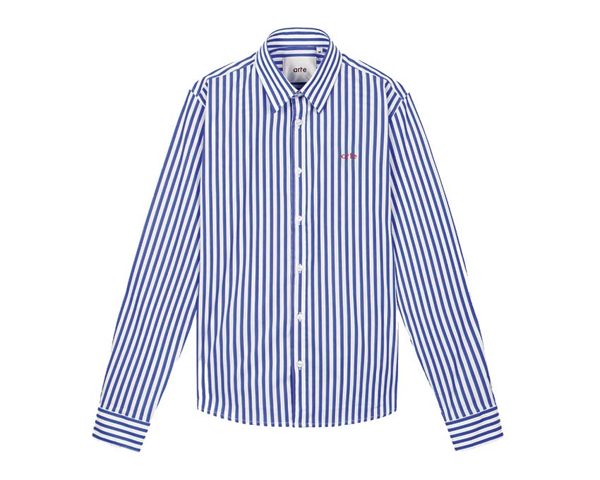 Arte Stein Shirt Blue / White SS22-007S