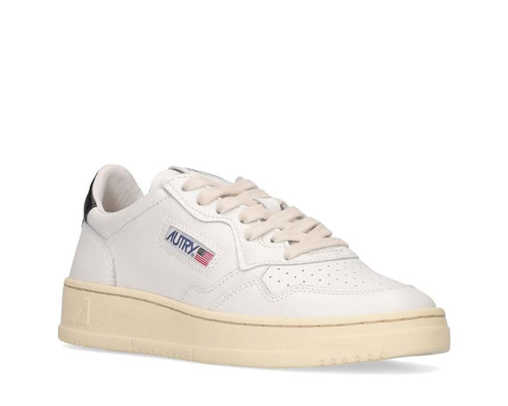 Autry 01 Low Leat / Leat White / Black AULMLL22