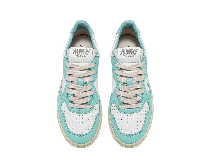 Autry Medalist Low Leat / Turquoise AULWWB20
