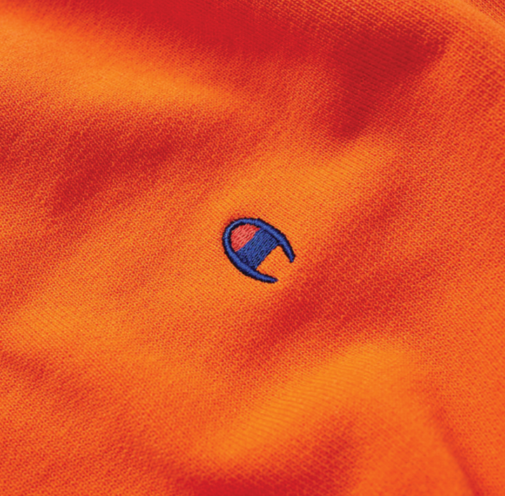 Champion Hooded Sweatshirt Orange 210966 OS005 ORG