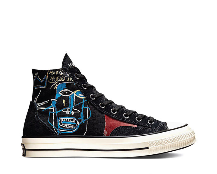 Converse Chuck 70 Hi X Basquiat Black / Multi / Egret 172585C