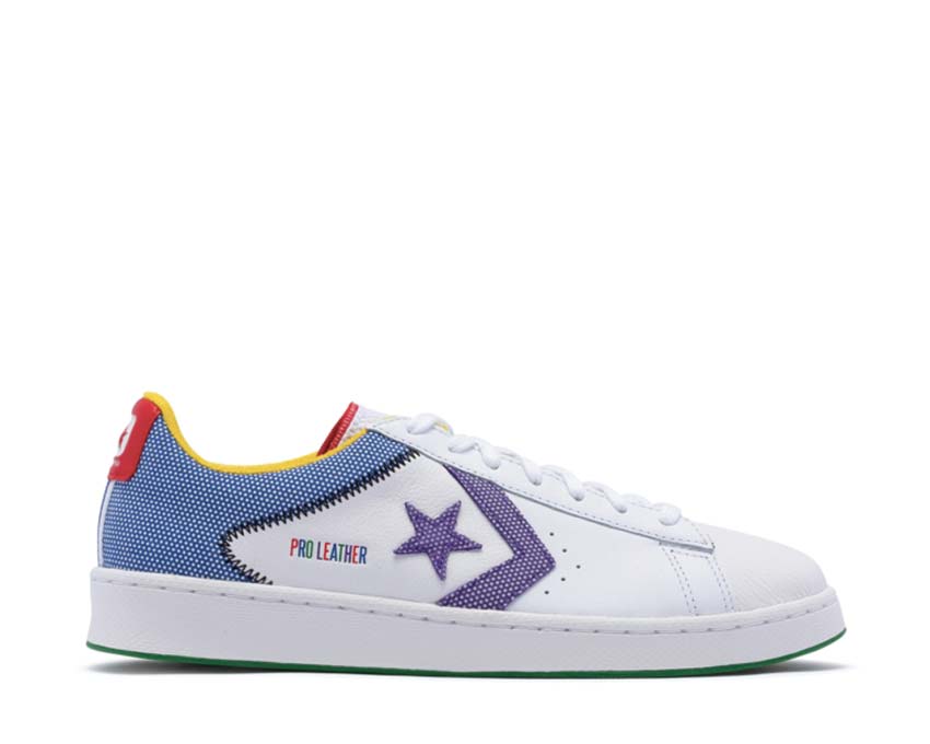 Converse Pro Leather OX White / Game Royal 172889C