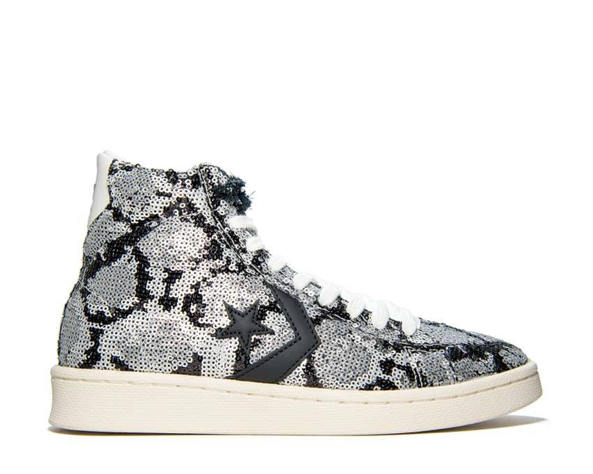 Converse Pro Leather Snake Silver / Blake 165752C