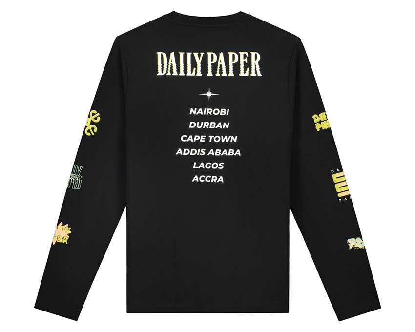 Daily Paper Heff Black 20S1LS01-01 long sleeve t-shirt