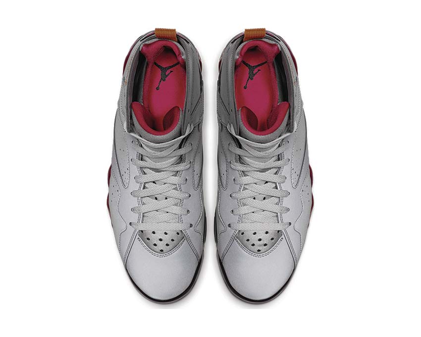 Nike Air Jordan 7 Retro SP Reflect Silver / Bronze - Cardinal Red - Black BV6281-006