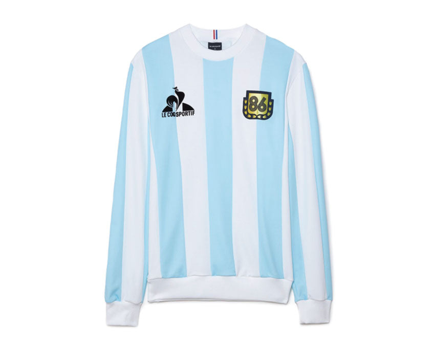 Le Coq Sportif Argentine Crewneck N·1 Blue 92 / White 2110968
