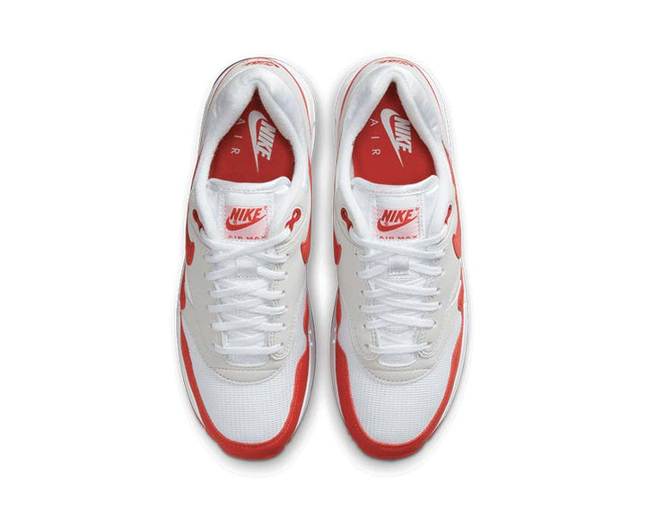 Nike Air Max 1 '86 OG White / University Red - LT Neutral Grey DQ3989-100