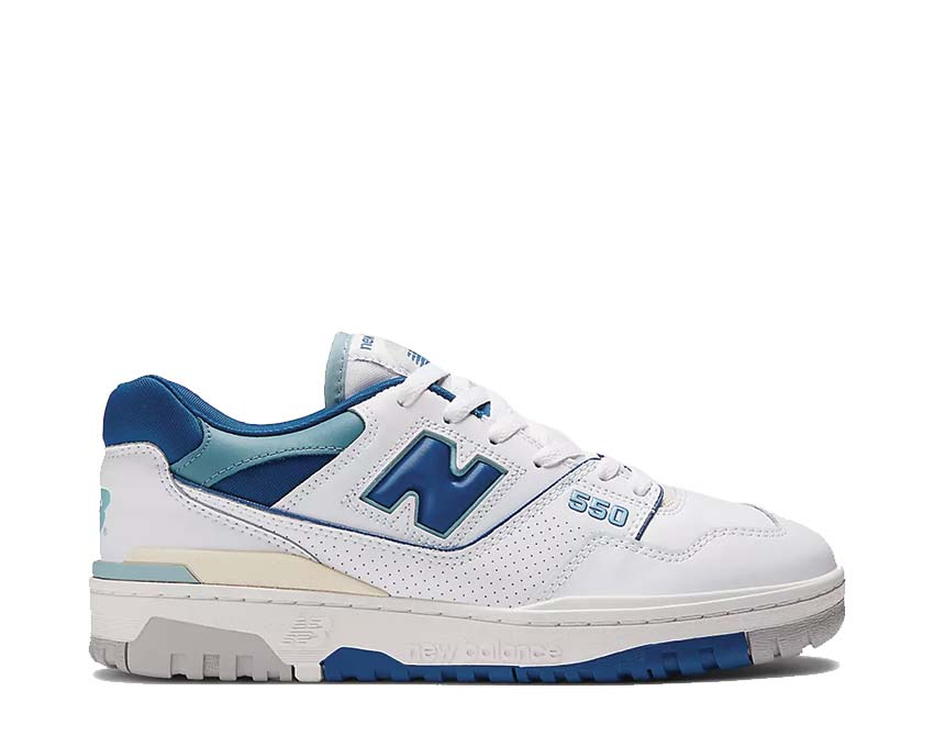 Keep it locked to Sneaker Freaker from the brands confirming their legitimacy White / Blue Groove / Moonstone BB550NCF