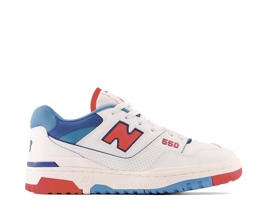 New Balance 550 White / Blue / Red BB550NCH