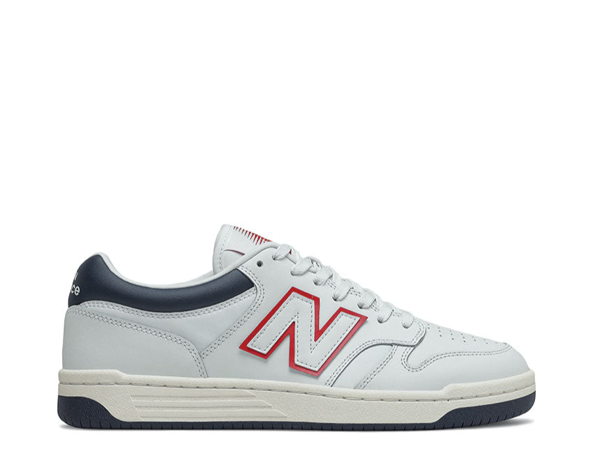 New Balance BB480 White / Navy BB480LWG