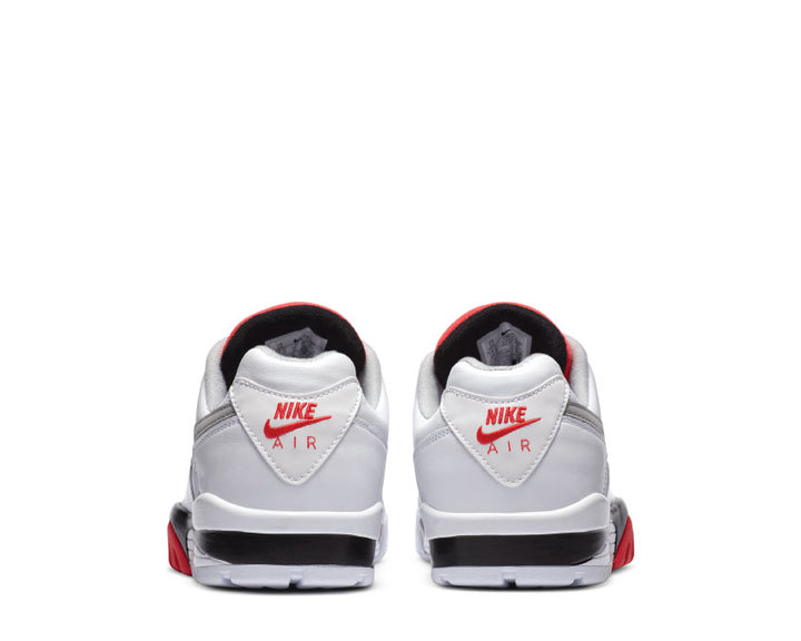 Nike Air Cross Trainer 3 Low White / LT Smoke Grey - Bright Crimson - Black CN0924-101