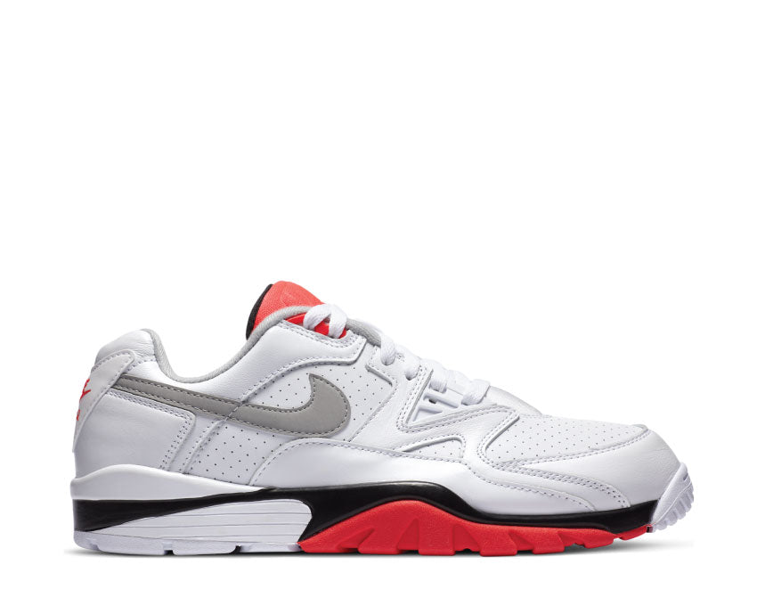 Nike Air Cross Trainer 3 Low White / LT Smoke Grey - Bright Crimson - Black CN0924-101