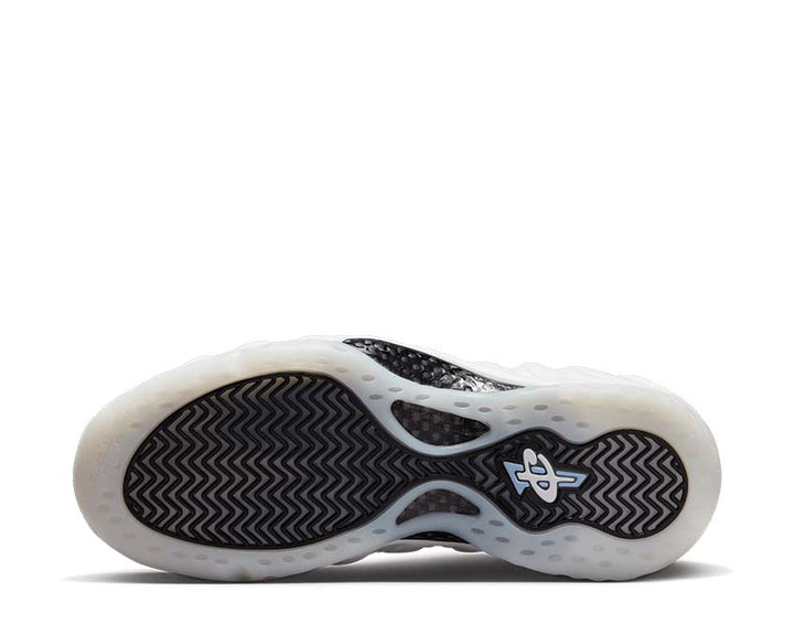 Nike Air Foamposite 1 White / Metallic Silver -  Black - Cobalt Bliss DV0815-100