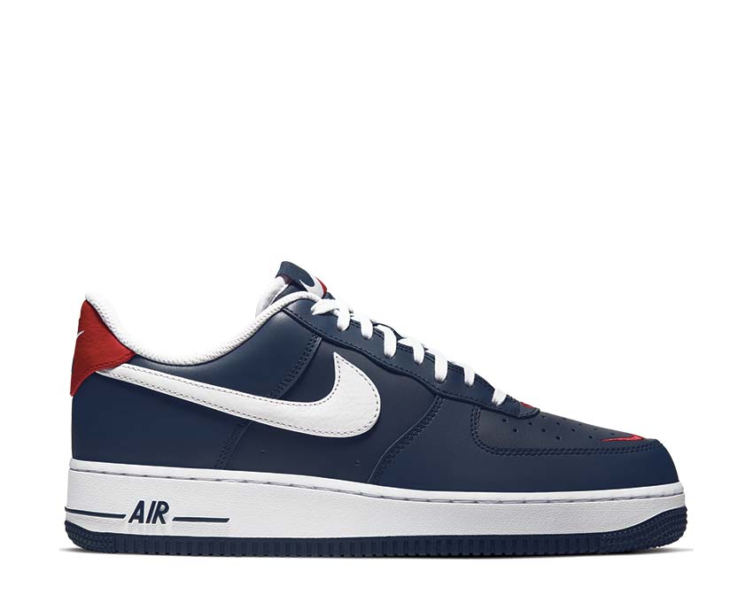 Nike Air Force 1 '07 LV8 4 Obsidian / White - University Red CJ8731-400