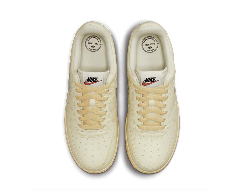 Nike Air Max Zephyr sko til store barn Grey '07 LX Coconut Milk / Light Bone - Lemon Wash DO9456-100