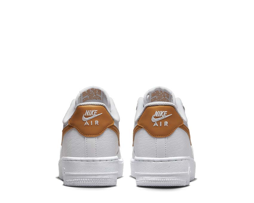 Nike Air Force 1 '07 Next Nature White / Gold Suede - White DN1430-104