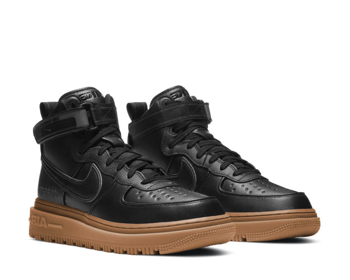 Nike Air Force 1 GTX Boot Black / Black - Anthracite - Gum Med Brown CT2815-001