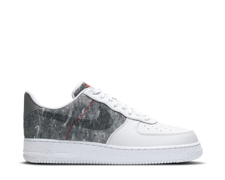 Nike Air Force 1 '07 LV8 White / Clear - LT Smoke Grey - Black CV1698-100