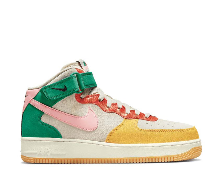 Nike Air Force 1 Mid NH Coconut Milk / Bleached Coral - Vivid Sulfur DR0158-100