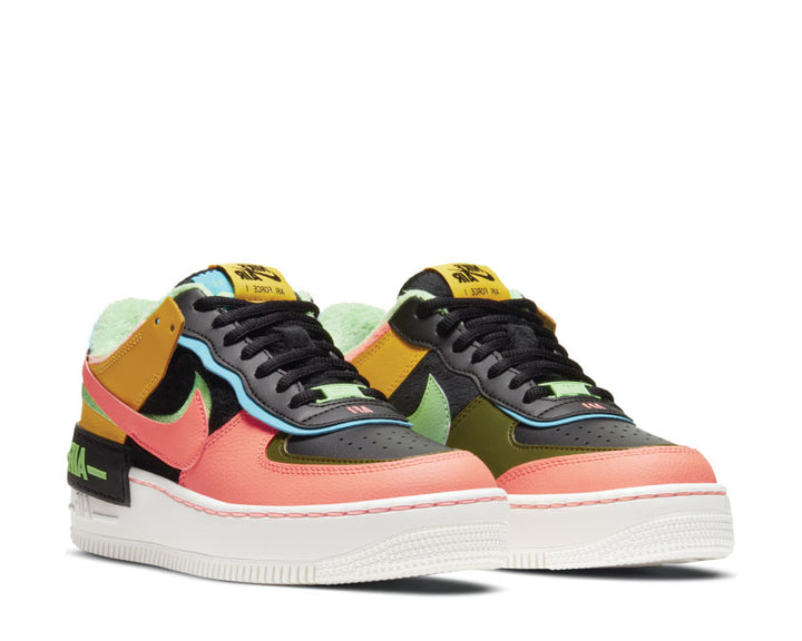Nike Air Force 1 Shadow SE Solar Flare / Atomic Pink - Baltic Blue CT1985-700